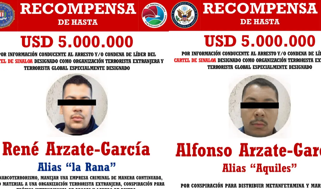 EU ofrece 10 MDD por hermanos que encabezan grupo criminal en Tijuana