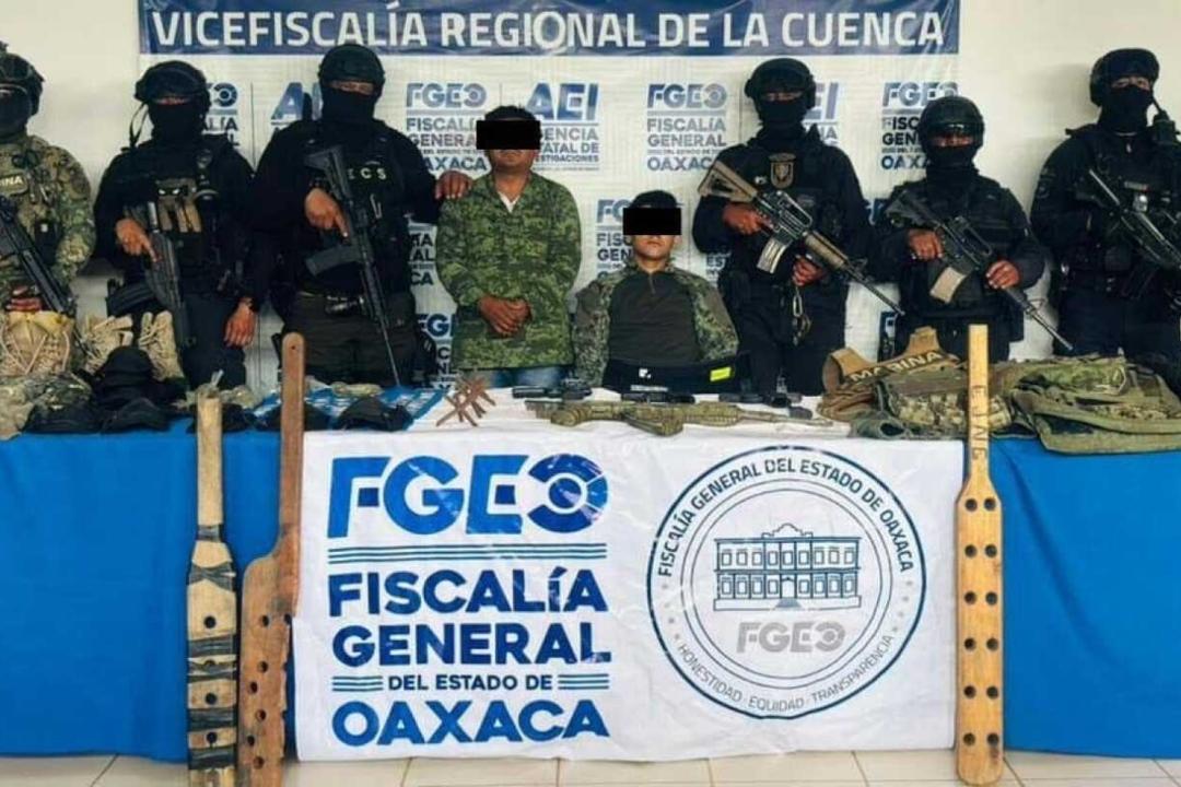 ‘El Tigre’: Cae líder criminal operaba entre Oaxaca-Veracruz