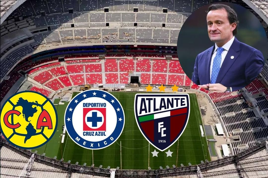 Estadio Azteca: Mikel Arriola confirma que América, Cruz Azul y Atlante compartirán el recinto