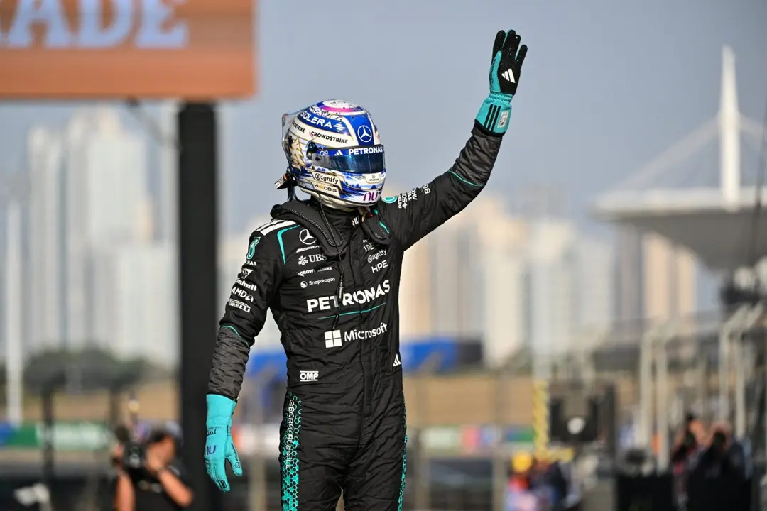 F1: Russell gana el primer lugar para el sprint del GP de China