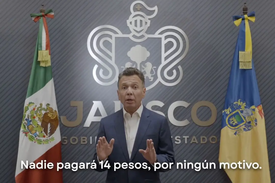 Gobierno de Jalisco cancela el incremento a $14 del transporte público