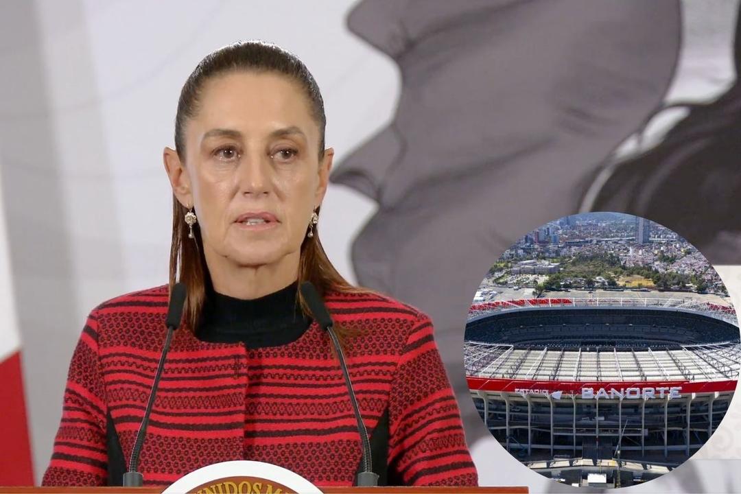 Sheinbaum lamenta la muerte de un aficionado en el Estadio Banorte