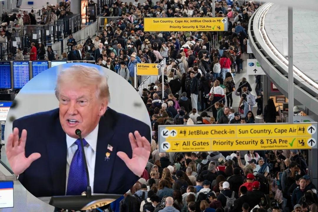Trump ordena despliegue de agentes ICE en aeropuertos