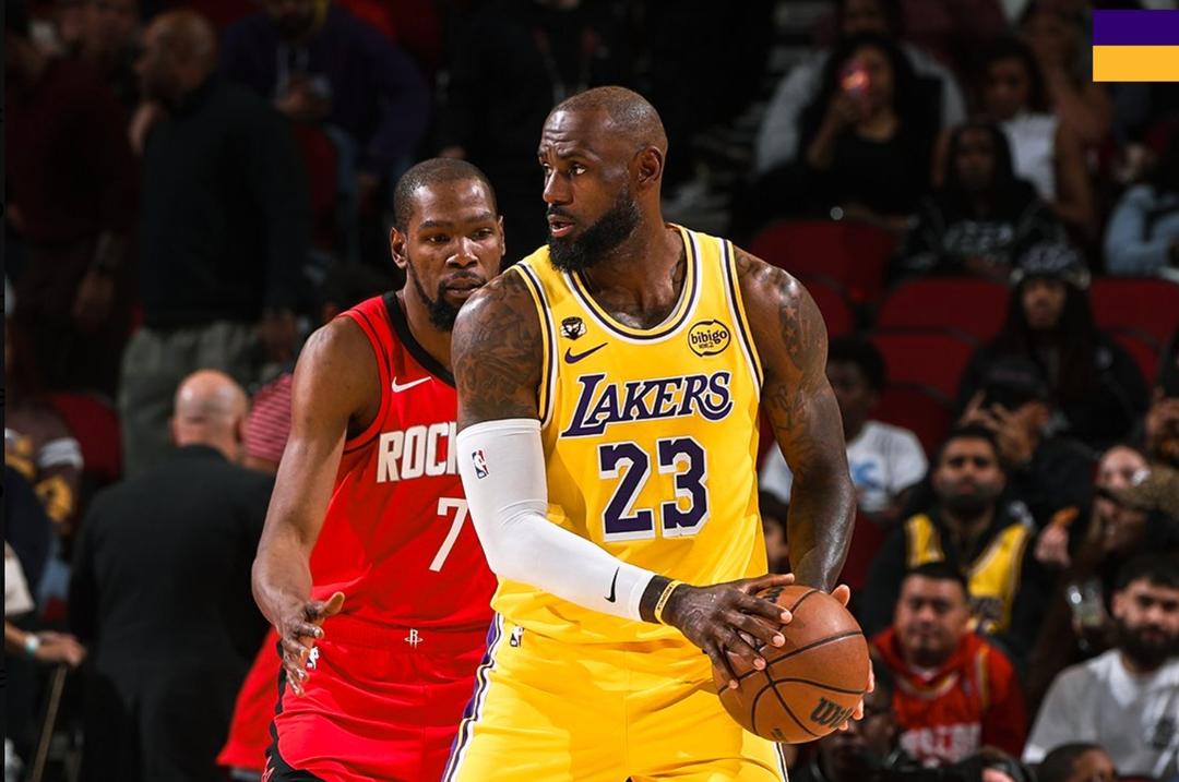 LeBron James iguala el récord de partidos jugados en la NBA