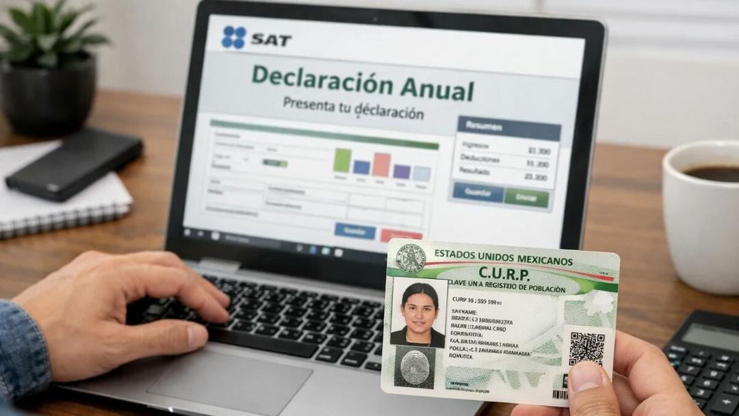 Declaración Anual 2026: ¿Es obligatoria la CURP biométrica?