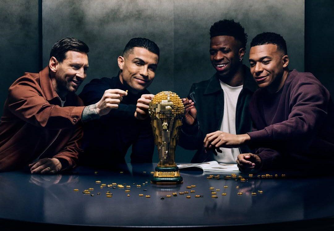 LEGO: Comercial de Cristiano, Messi , Mbappé y Vini rompe las redes