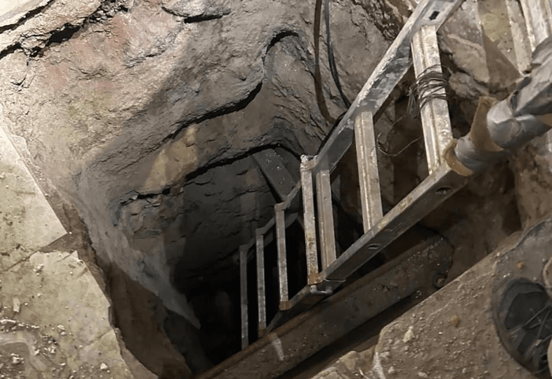 Sonora: Autoridades federales localizaron un túnel clandestino con dirección a EU