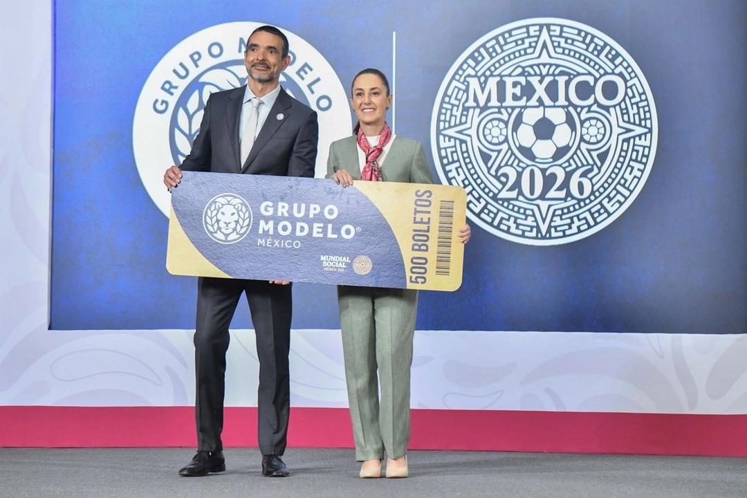 Grupo Modelo regalará 500 boletos para la Copa del Mundo 2026