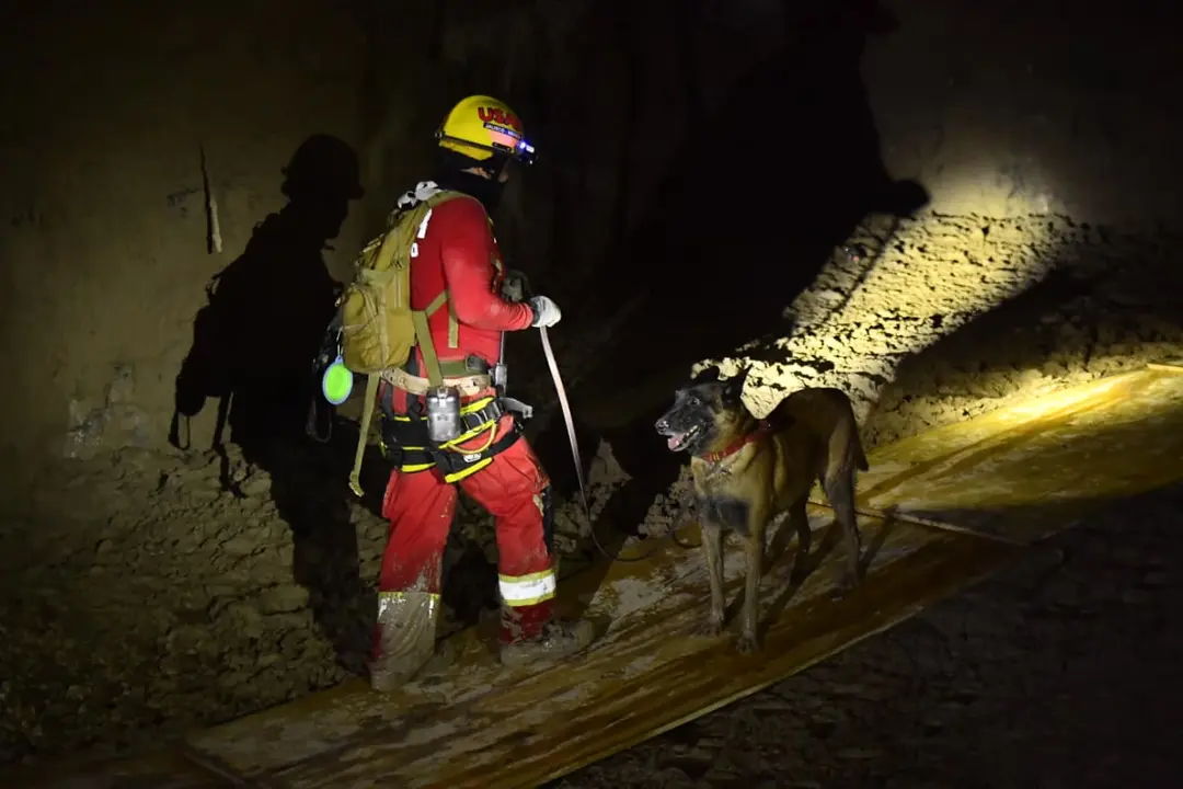 Mina Santa Fe: USAR Jalisco realiza acciones de búsqueda y rescate en El Rosario, Sinaloa