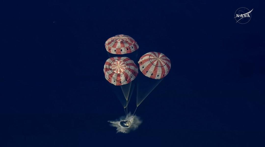 Artemis II: ¡Ya en casa! Astronautas amerizaron en el Océano Pacífico