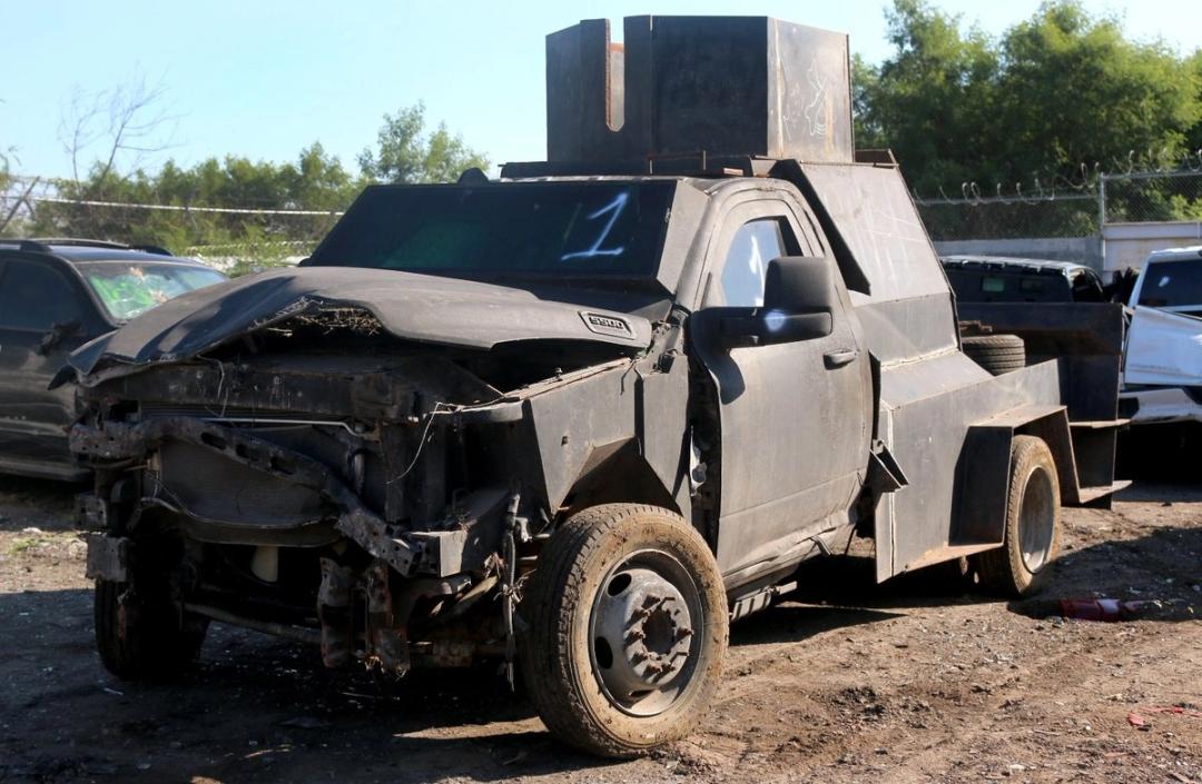 Tamaulipas: Destruyen 18 vehículos con blindaje artesanal