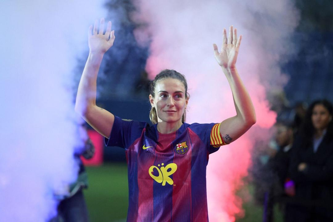 Alexia Putellas, leyendo del futbol, se despide del Barcelona