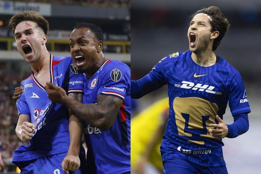 Cruz Azul vs Pumas UNAM: Hora y dónde ver la final de ida