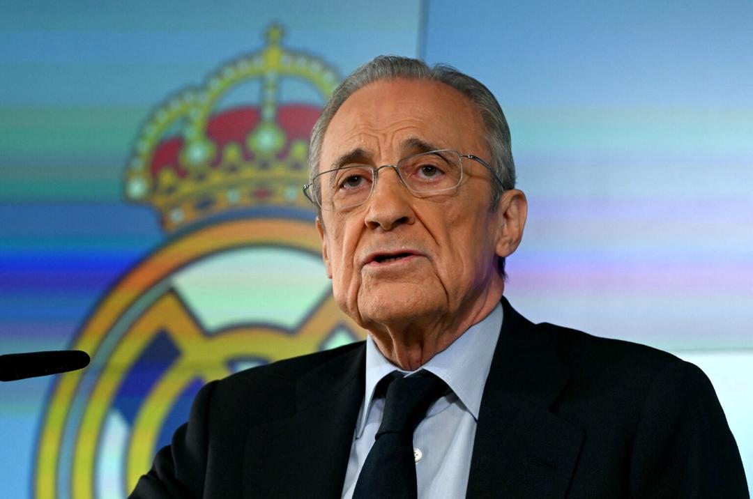 Florentino Pérez responde a las críticas contra el Real Madrid y asegura que no va a dimitir