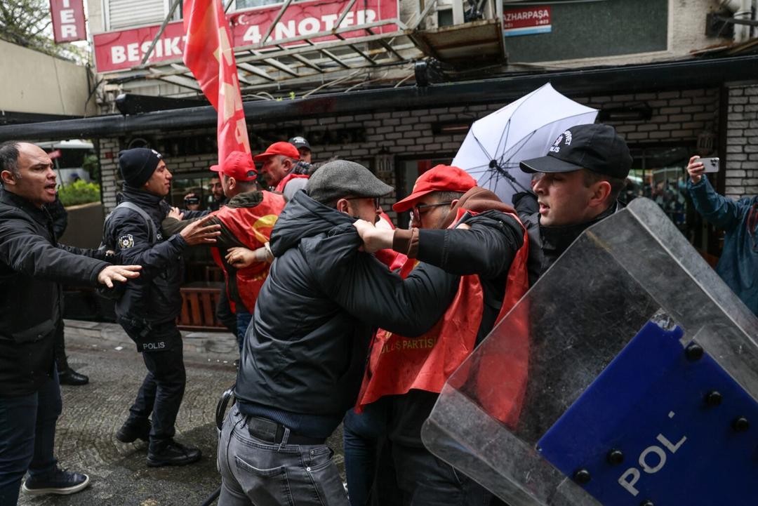 Turquía: Detienen al menos a 370 en manifestaciones del 1 de mayo