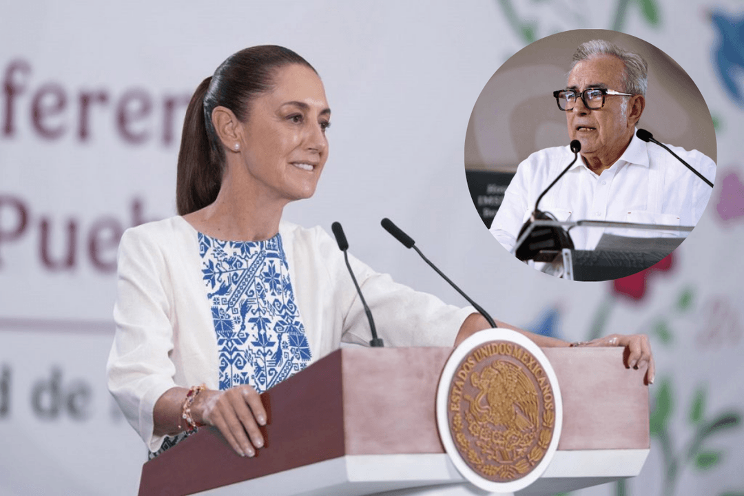 Sheinbaum confirma seguridad a Rocha Moya tras licencia en Sinaloa