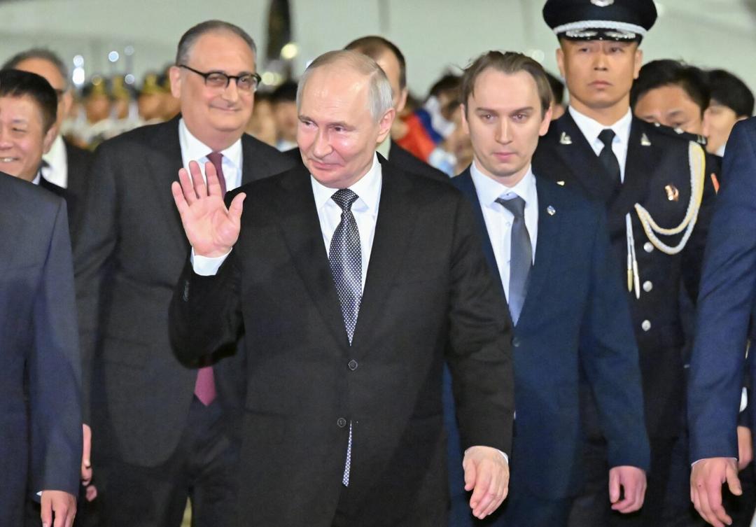 Vladimir Putin viaja a China tras visita de Donald Trump