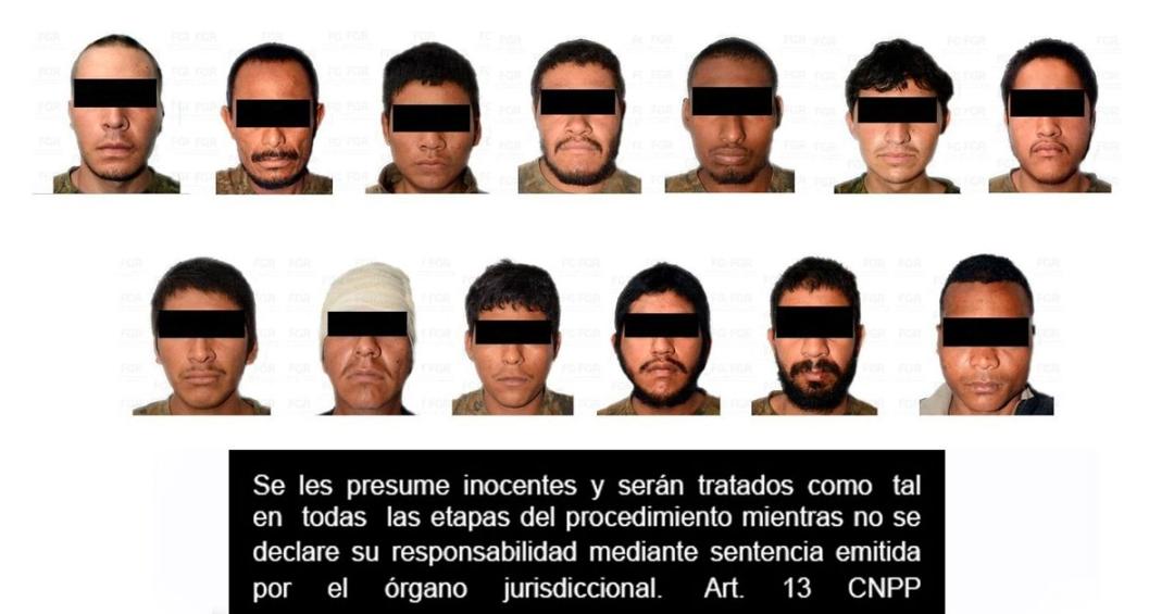 Escuinapa: Procesan a 13 detenidos tras enfrentamiento con Ejército