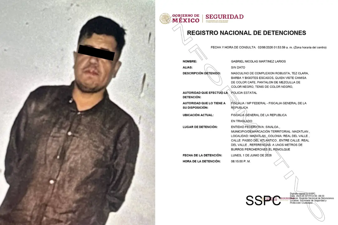 El Gabito 80: Se reporta detención de Gabriel ‘N’ al sur de Sinaloa