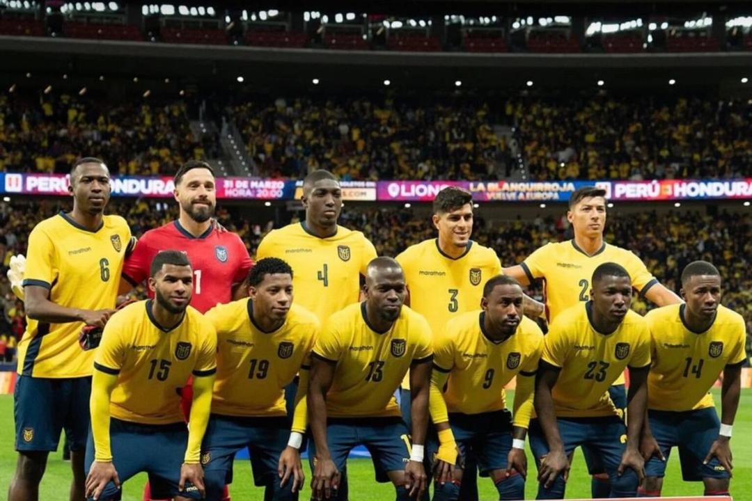 Ecuador presenta a sus 26 seleccionados para la Copa del Mundo 2026