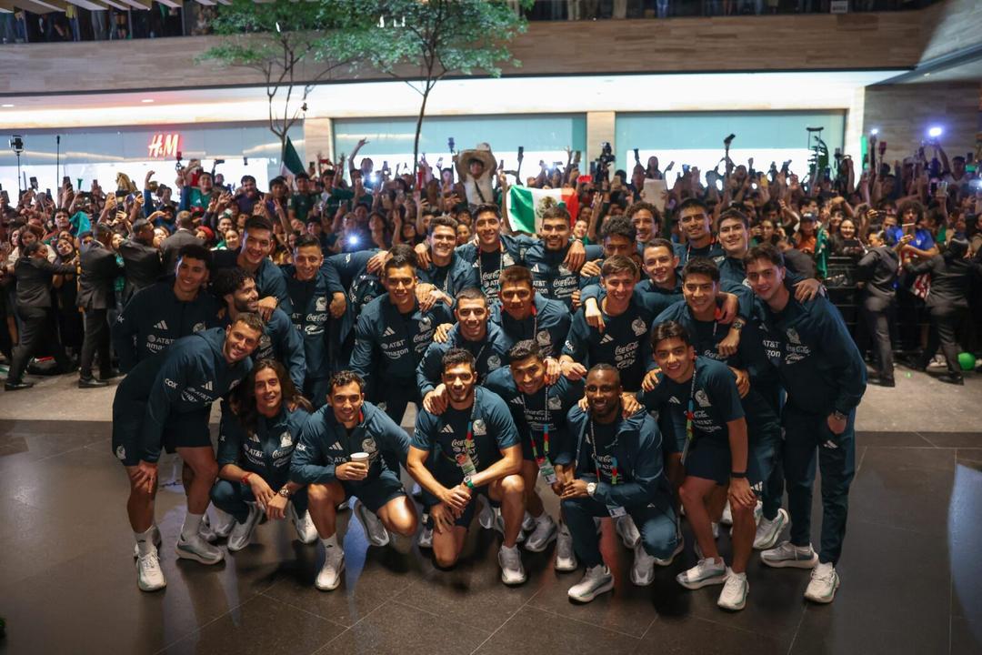 Selección Mexicana llega a GDL para su segundo partido del torneo de verano