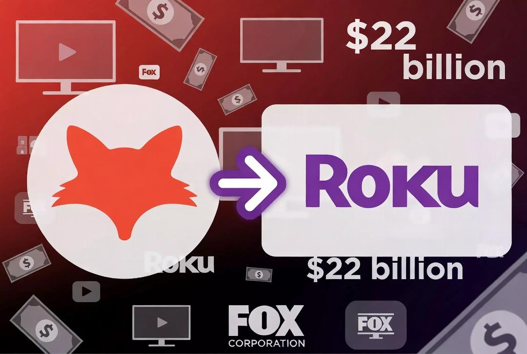Fox compra a Roku por 22 mil millones de dólares
