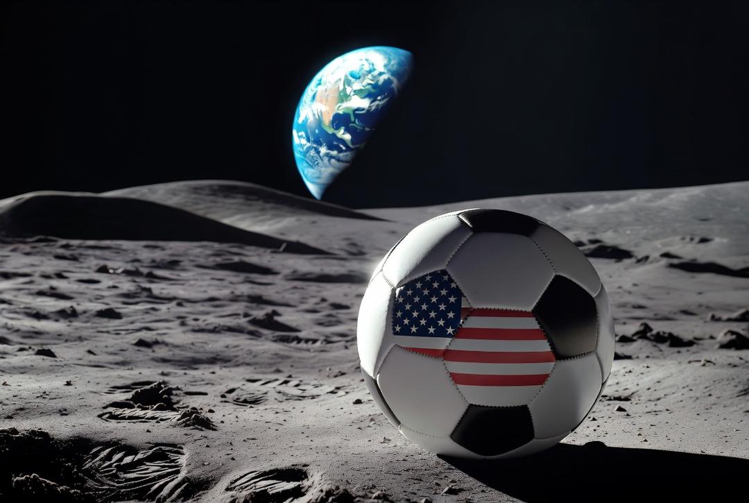 La NASA promete enviar un balón a la Luna si EU gana la copa