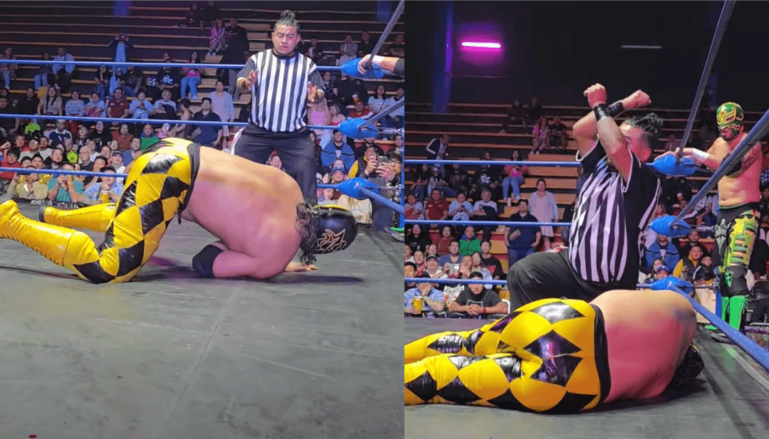 VIDEO: Pierroth Jr. se desvanece en pleno ring