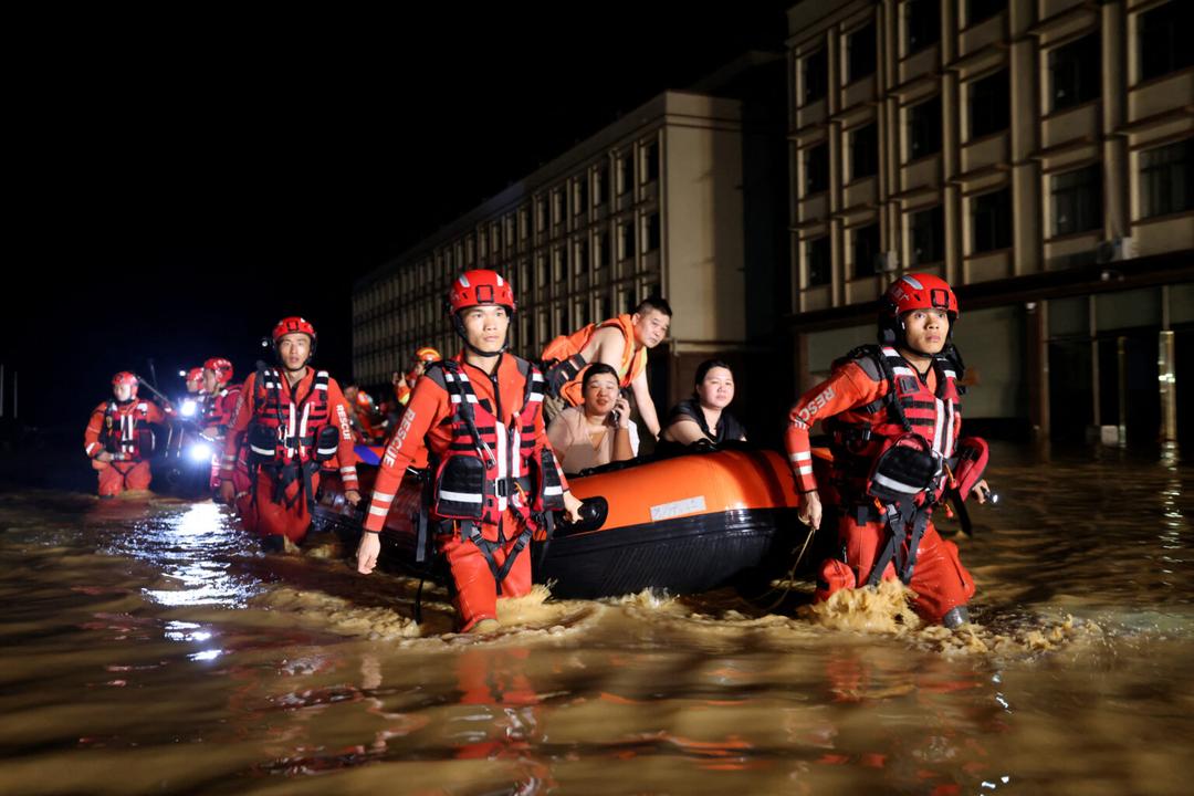 China: Aumentan a 39 las personas fallecidas por inundaciones
