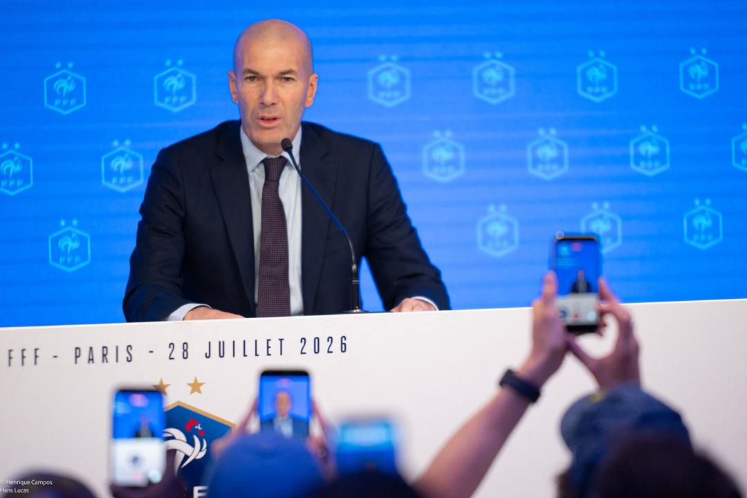 Zinedine Zidane es anunciado como el nuevo DT de Francia