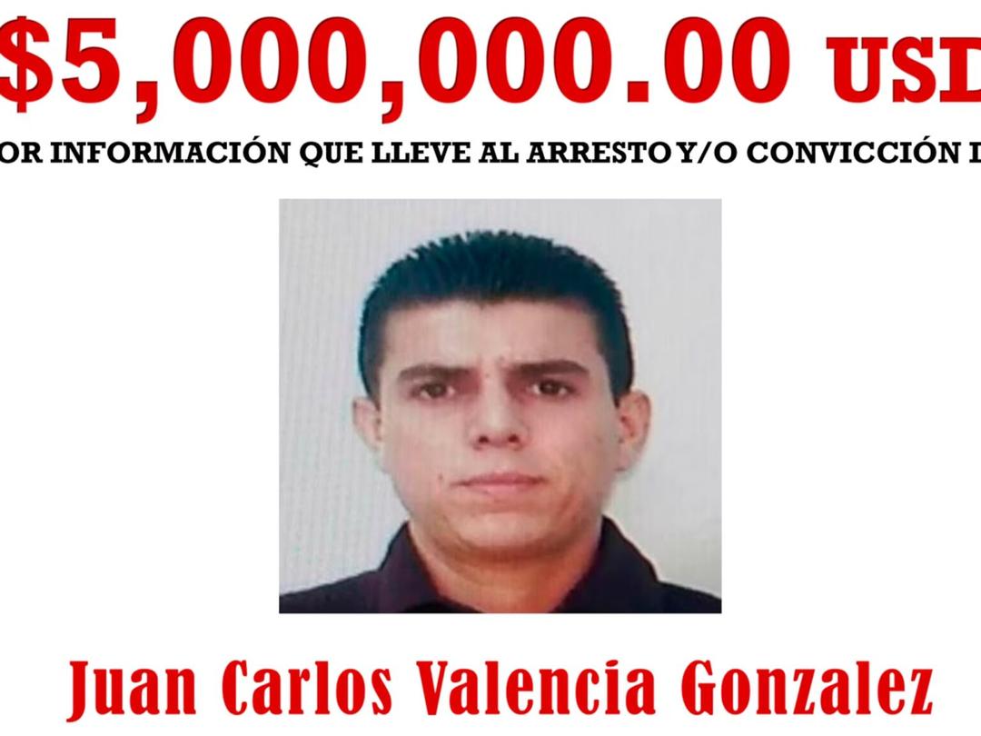 Juan Carlos Valencia: EU identifica a capo como nuevo líder del grupo criminal de Jalisco