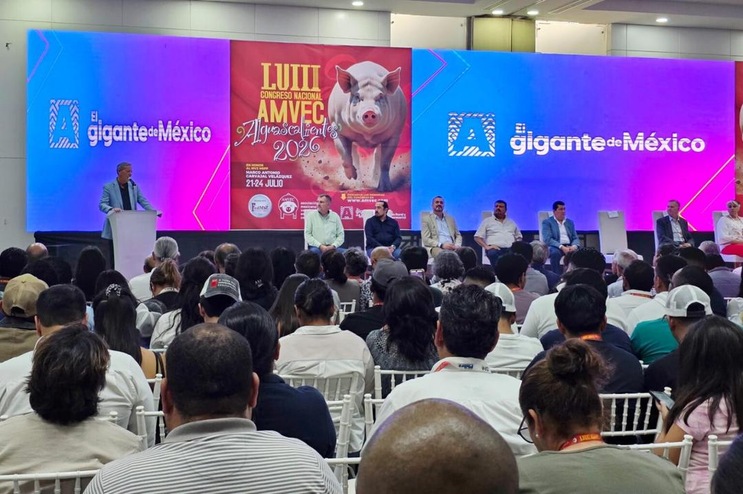 Aguascalientes reúne a especialistas en el congreso porcino más importante de México