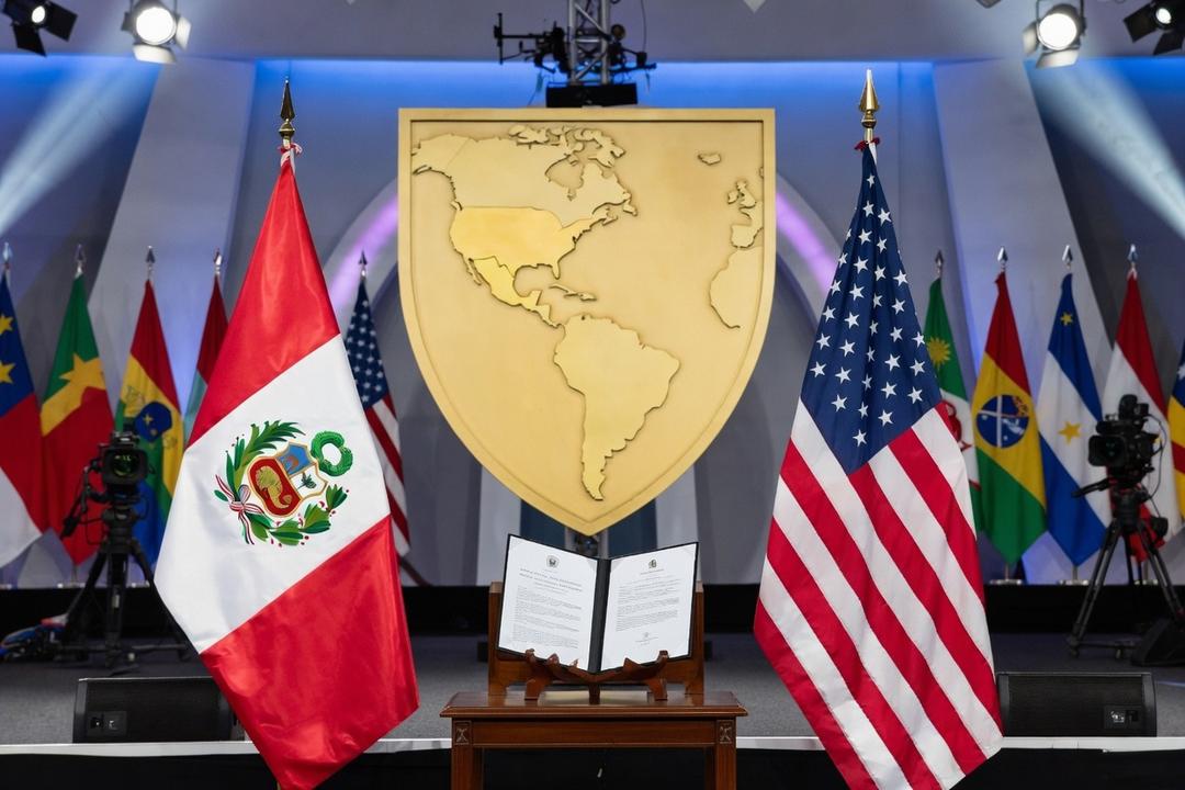 Perú anuncia su incorporación al Escudo de las Américas de Trump