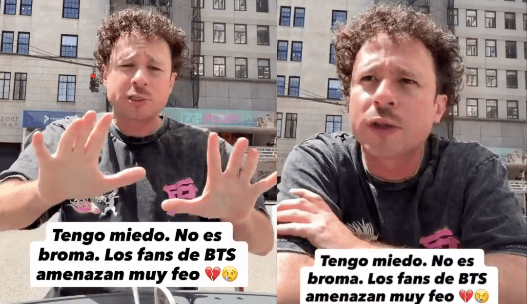 VIDEO: ARMYs amenazan a Luisito Comunica por criticar show de BTS