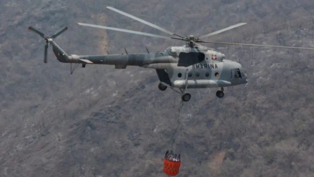 Tamazula: Helicóptero de Marina aterriza de emergencia; hay tres lesionados