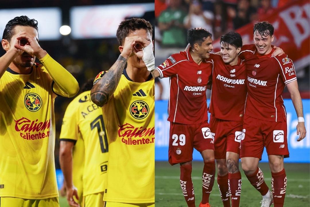 América y Toluca ganan y avanzan a las semifinales de la Leagues Cup
