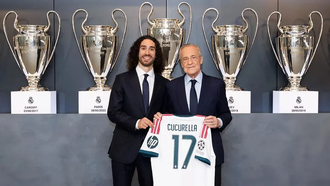 Cucurella es oficialmente presentado con el Real Madrid