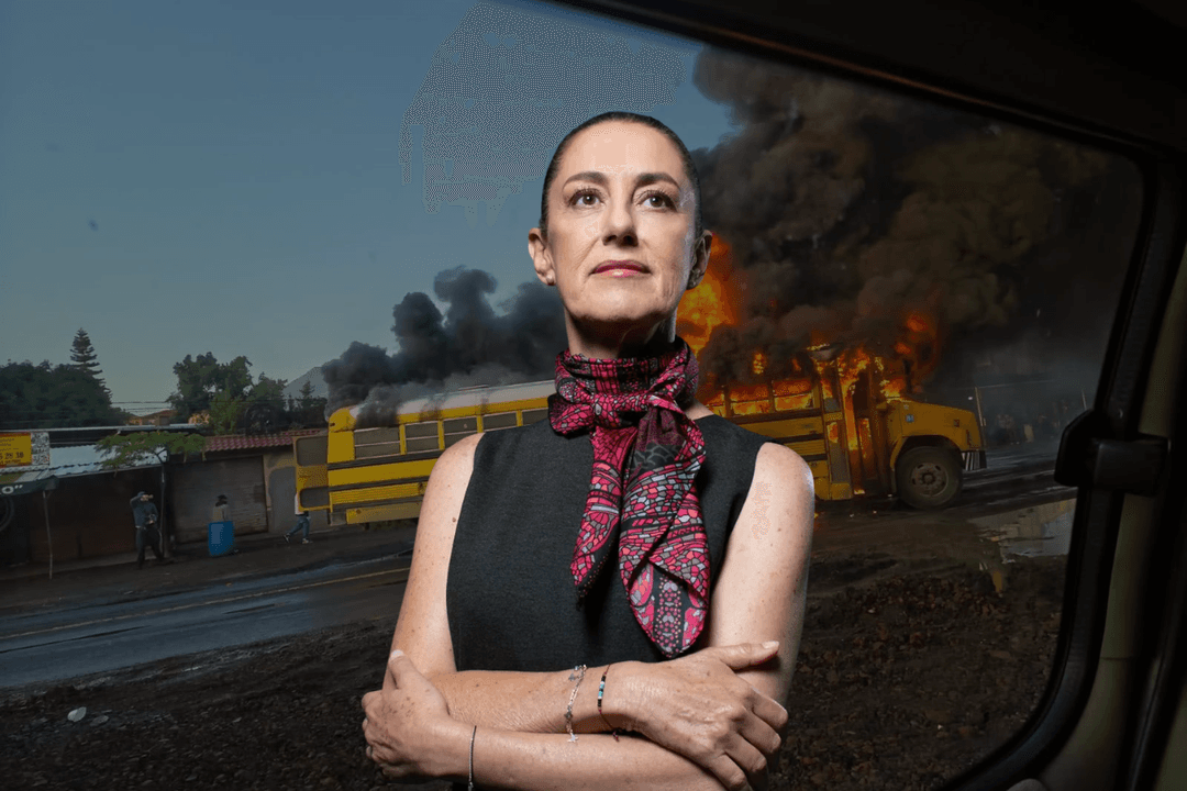 Michoacán: Esto dijo Sheinbaum sobre los bloqueos e incendios de vehículos