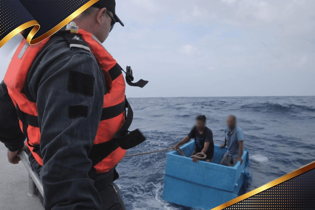Chiapas: Rescatan a dos pescadores tras pasar cinco días a la deriva