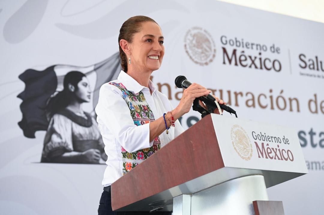 Sheinbaum inaugura Hospital IMMS-Bienestar en Ciudad Madero