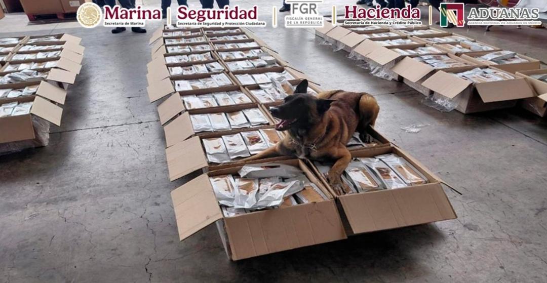 AICM: Detectan más de mil kilos de café con presunta cocaína