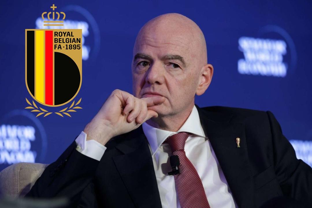 Federación belga de futbol reitera que no apoyará a Infantino para su reelección