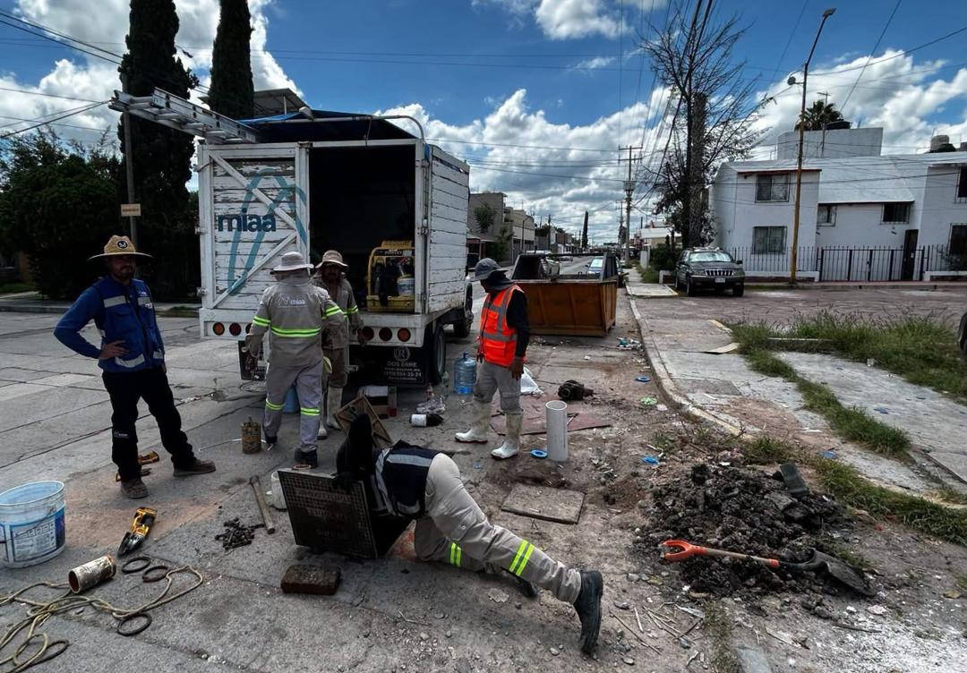 MIAA atiende fuga en Canteras de San José