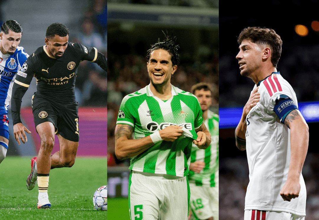 Champions League: Betis, City y Real ganan sus duelos
