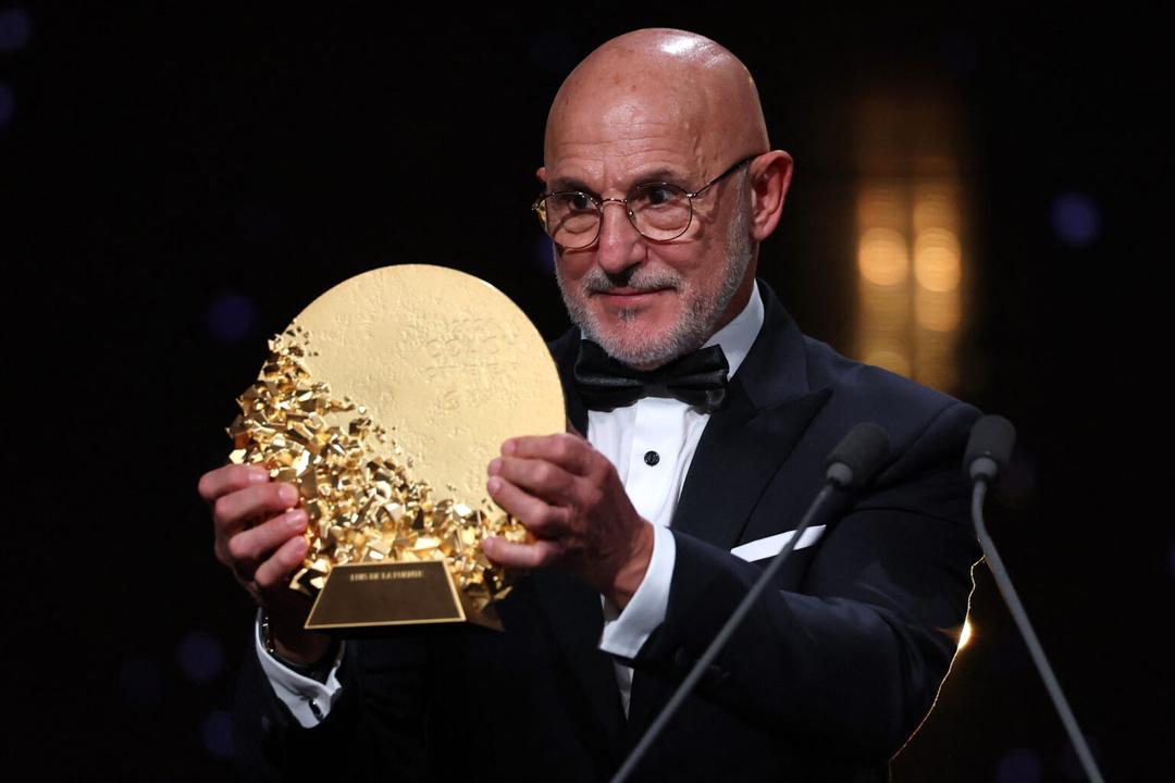 Balón de Oro: Luis de la Fuente fue designado mejor entrenador de la temporada