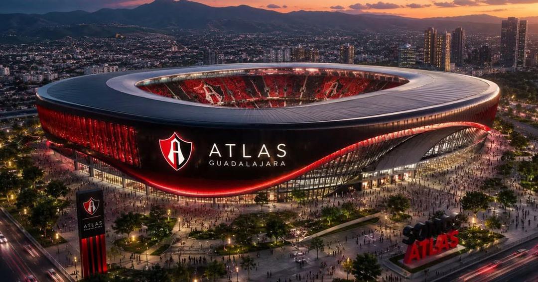 Atlas: ¡Oficial! Alista anuncio de su nuevo estadio para 32 mil aficionados