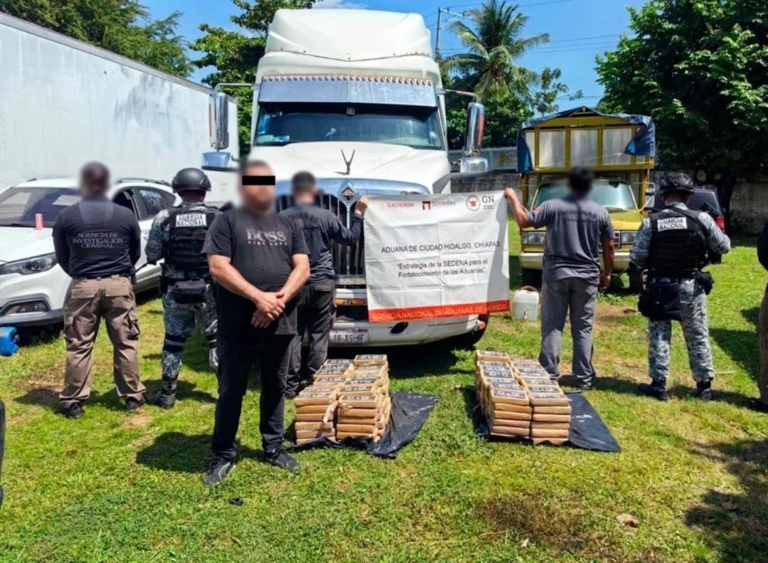 Chiapas: Autoridades decomisan 171 kilos de cocaína