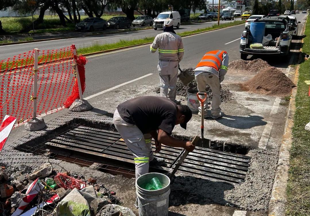 MIAA rehabilita vialidad en Juan Pablo